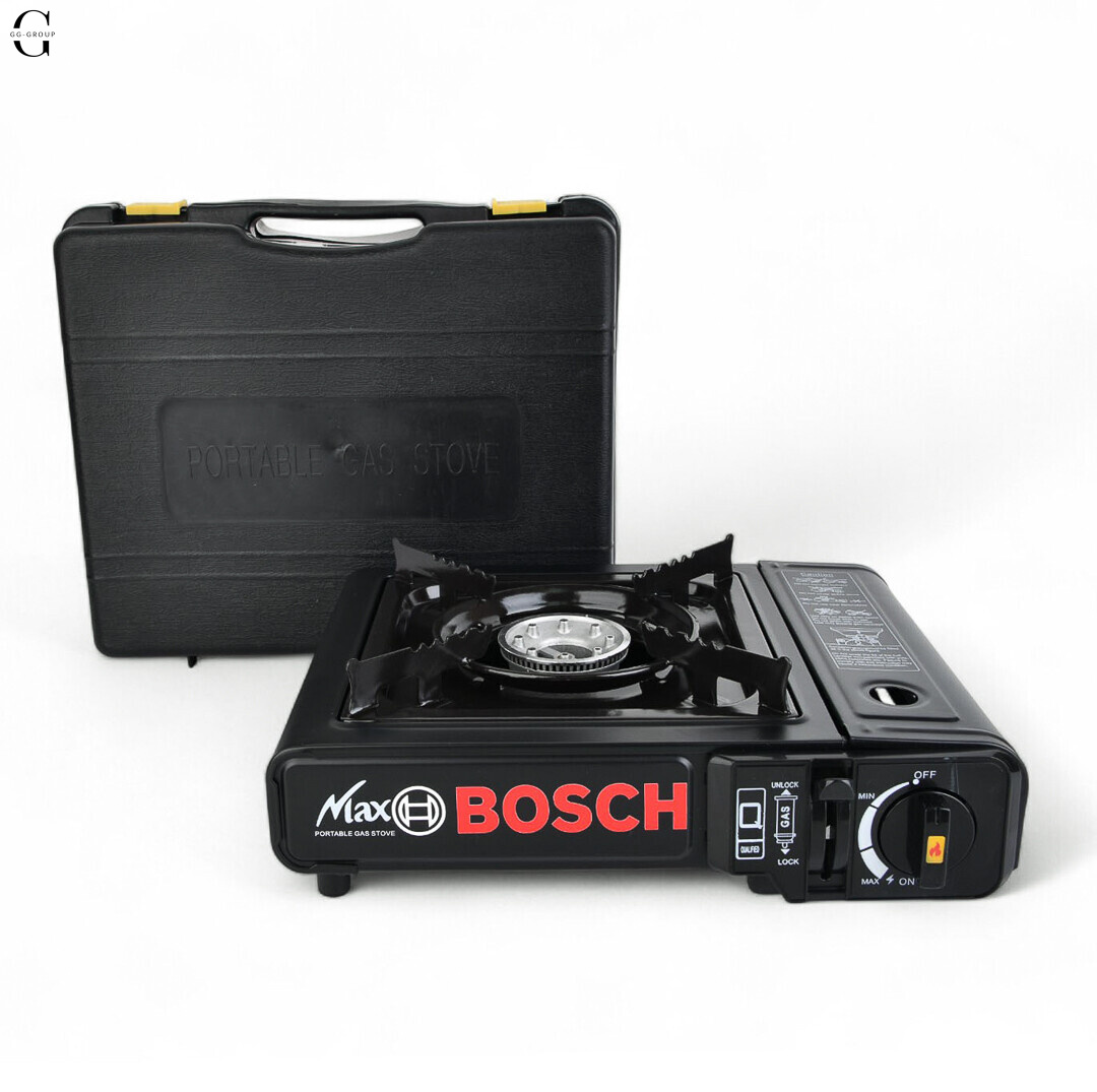 Портативна туристична газова плита BOSCH Max (2.3 кВт, кейс у комплекті)